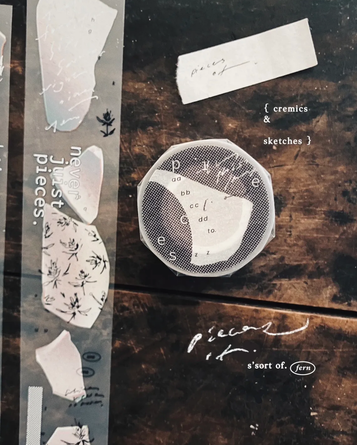 somesortof.fern PET Tape - Pieces of