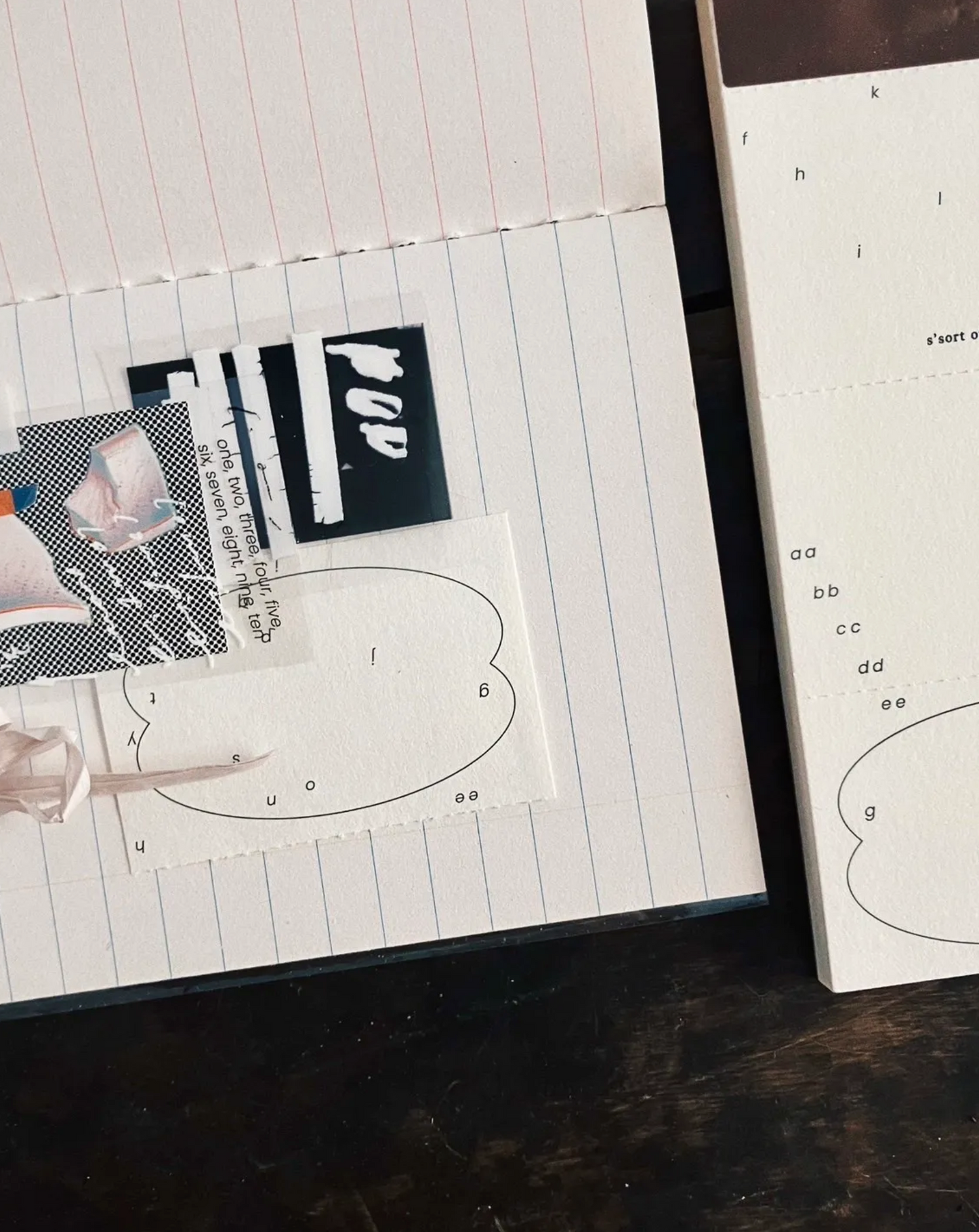 Somesortof.fern Memo Pad - Alphabets