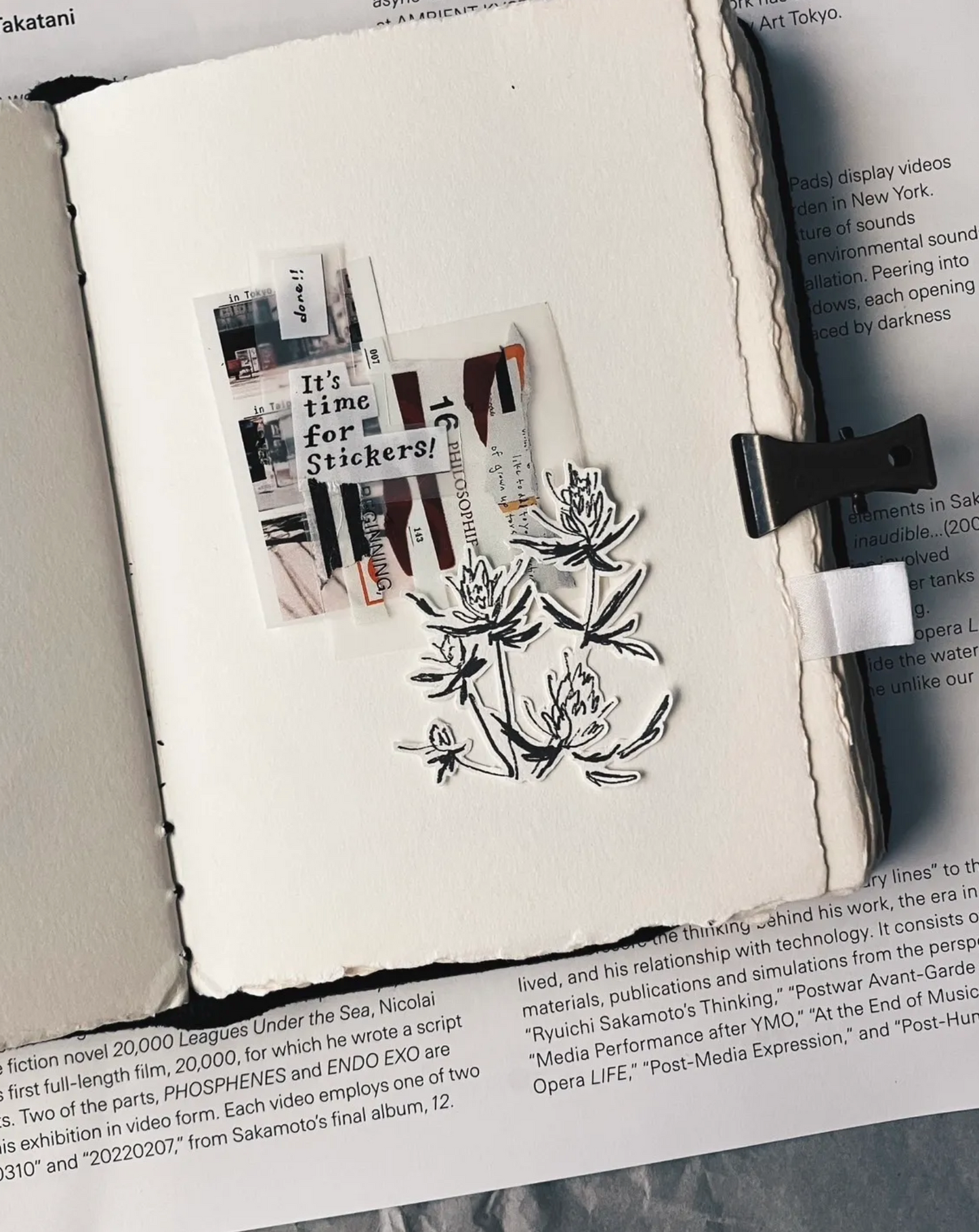 Somesortof.fern Memo Pad - Bouquet