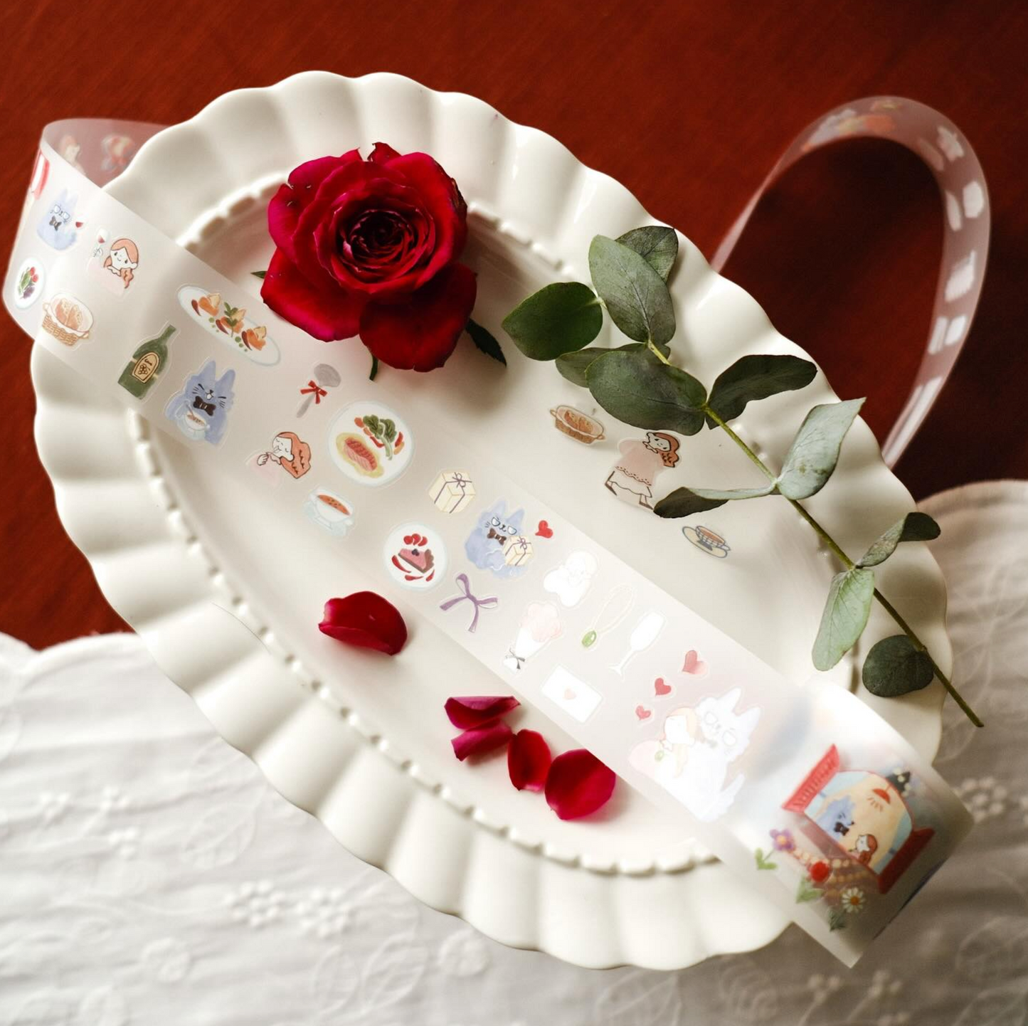 Teayou Kiss Cut PET Tape - Neko Boyfriend Vol. 2