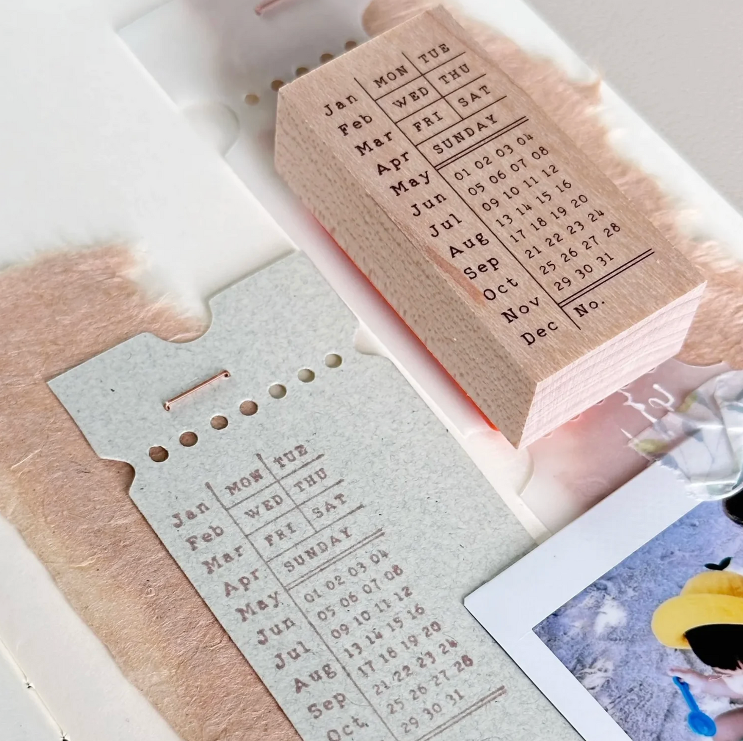 Nove Jourt'aime 2 Rubber Stamps