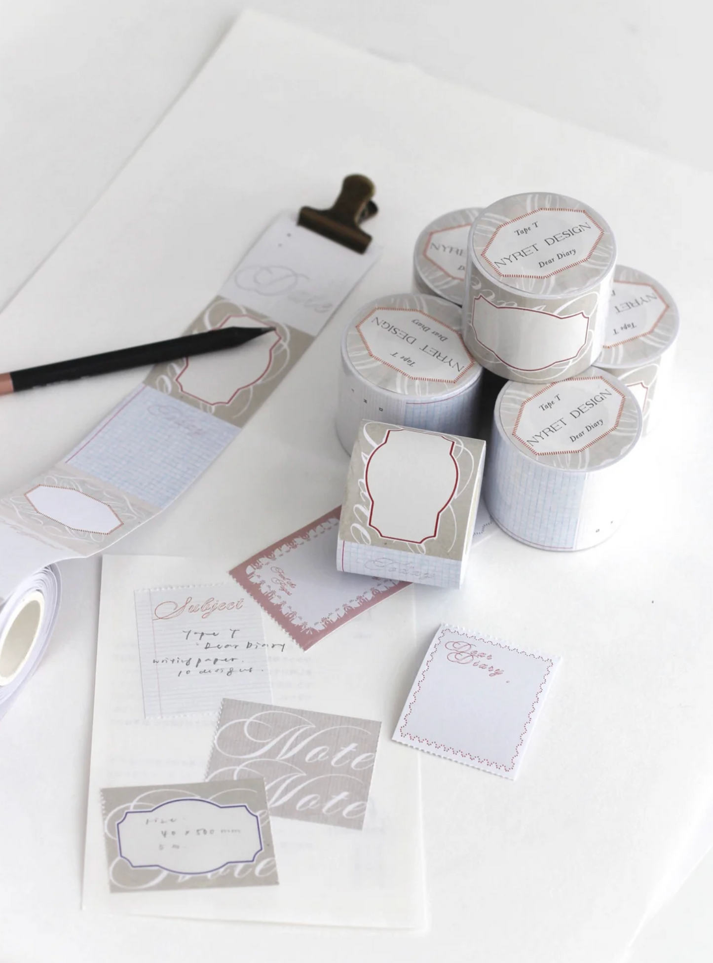 Nyret PET Tape - Tape T - Dear Diary