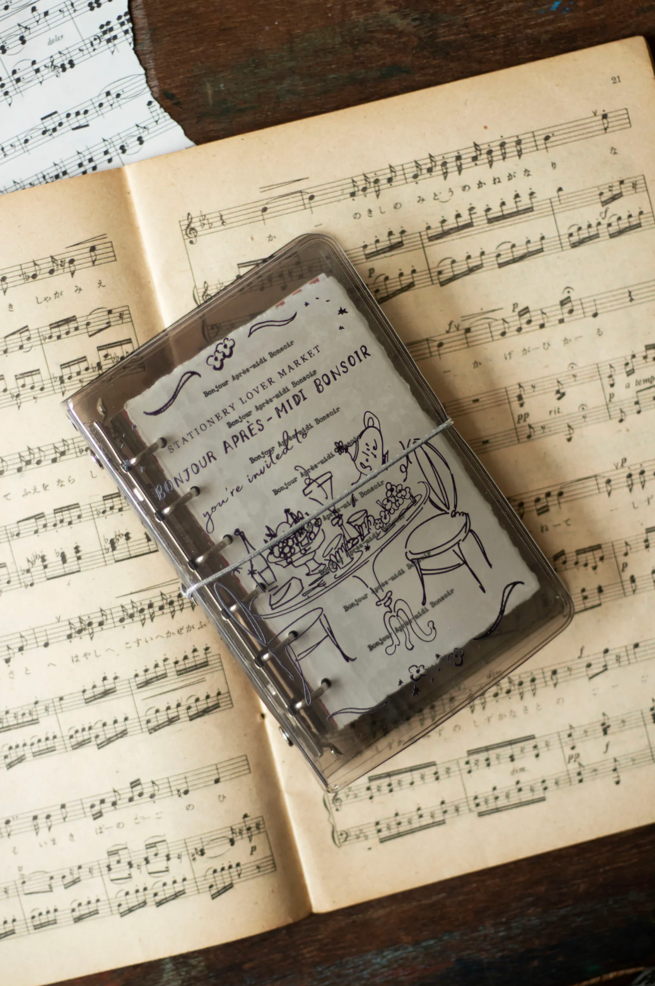 A Kind of Cafe French Afternoon – M6 Binder