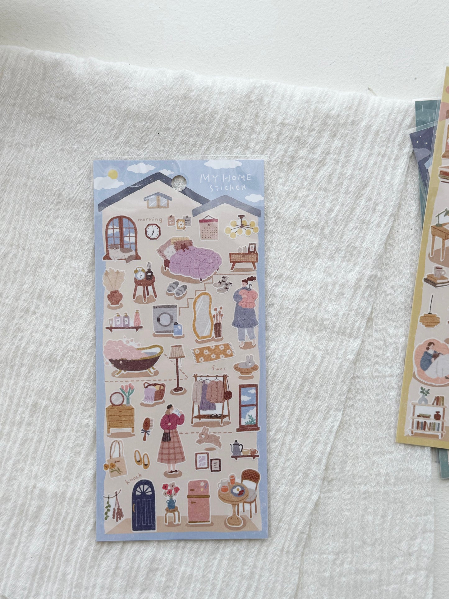 Mind Wave Sticker Sheet - My Home