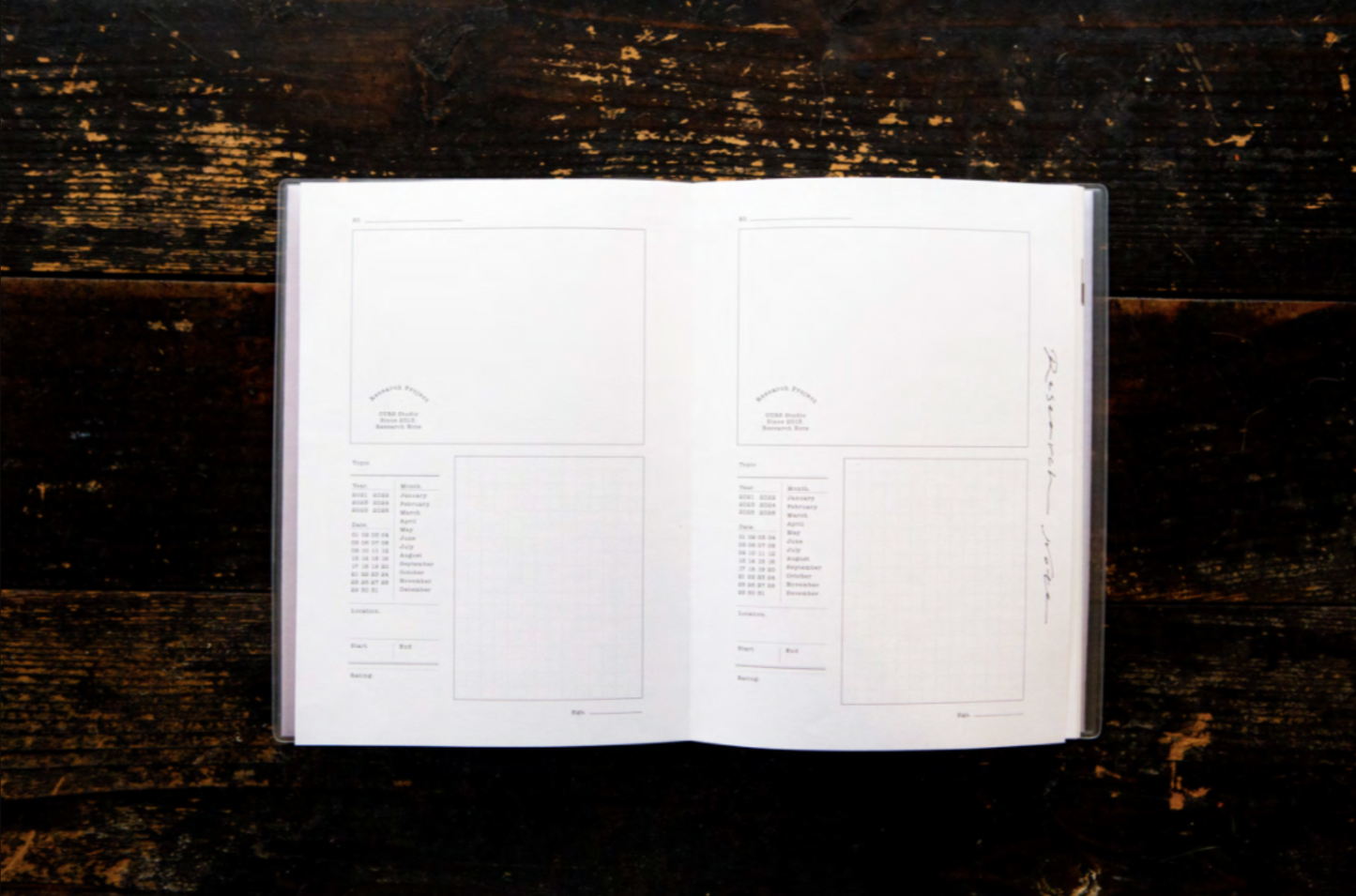 OURS Studio 2024 Research Project Planner