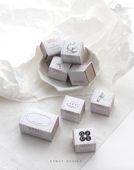 Nyret Rubber Stamps - Vol. 9 Postcard Series