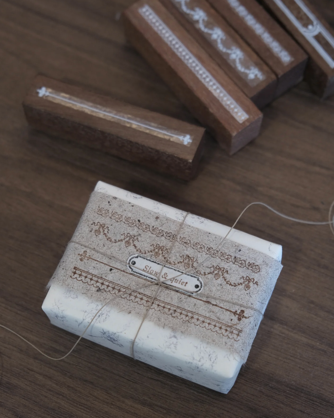 Jieyanow Atelier Blooming Soul Rubber Stamps