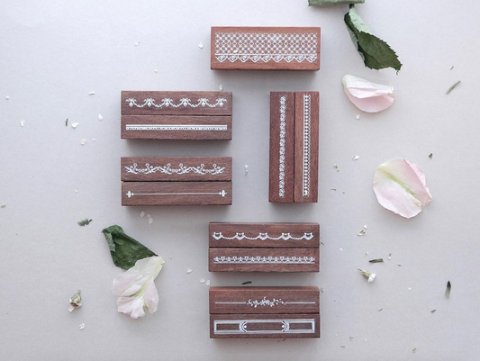 Jieyanow Atelier Blooming Soul Rubber Stamps