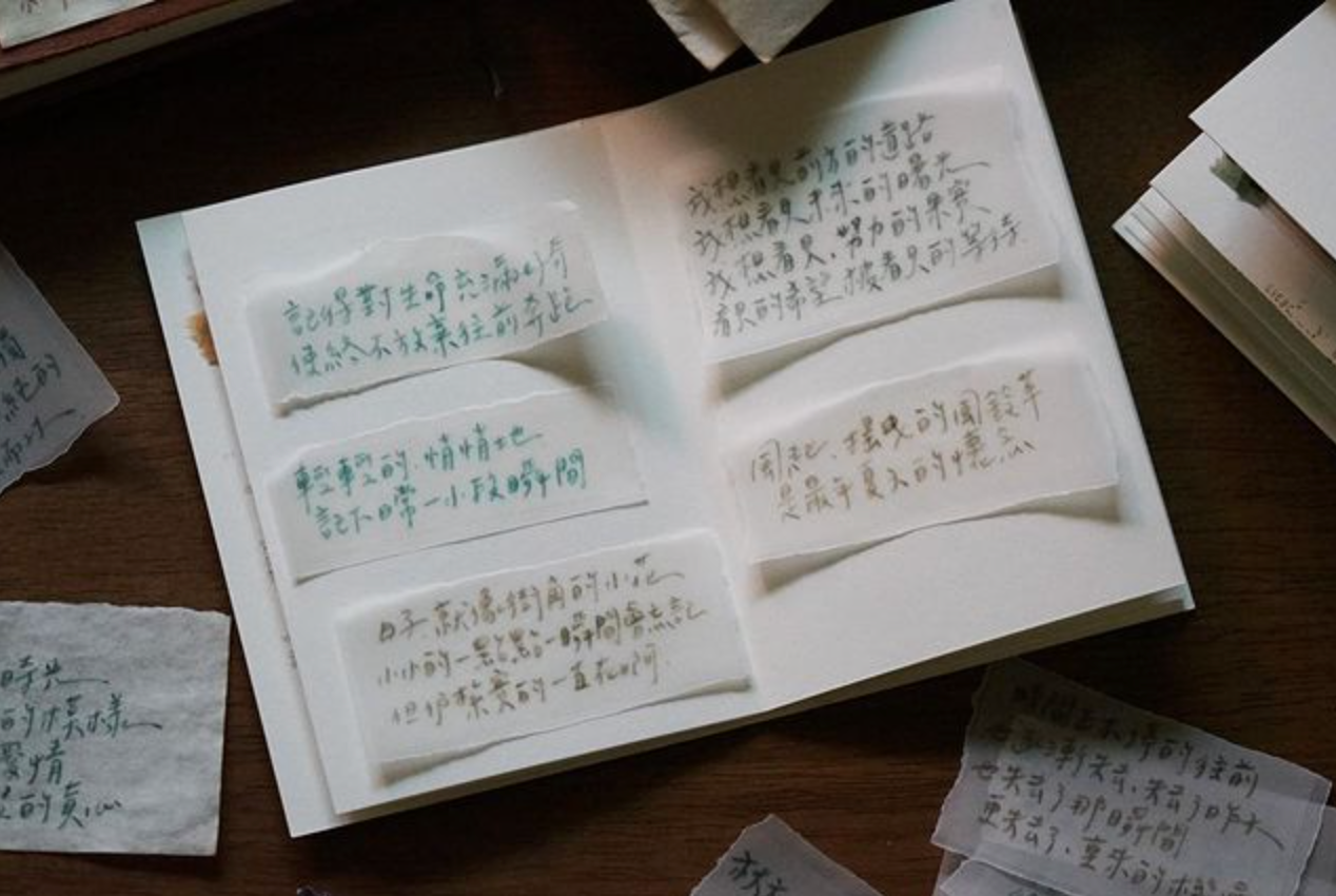 Lihaopaper PET Tape - Words of Daily Life