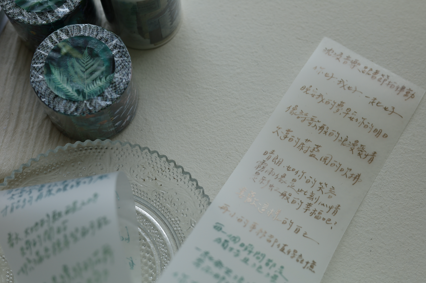 Lihaopaper PET Tape - Words of Daily Life