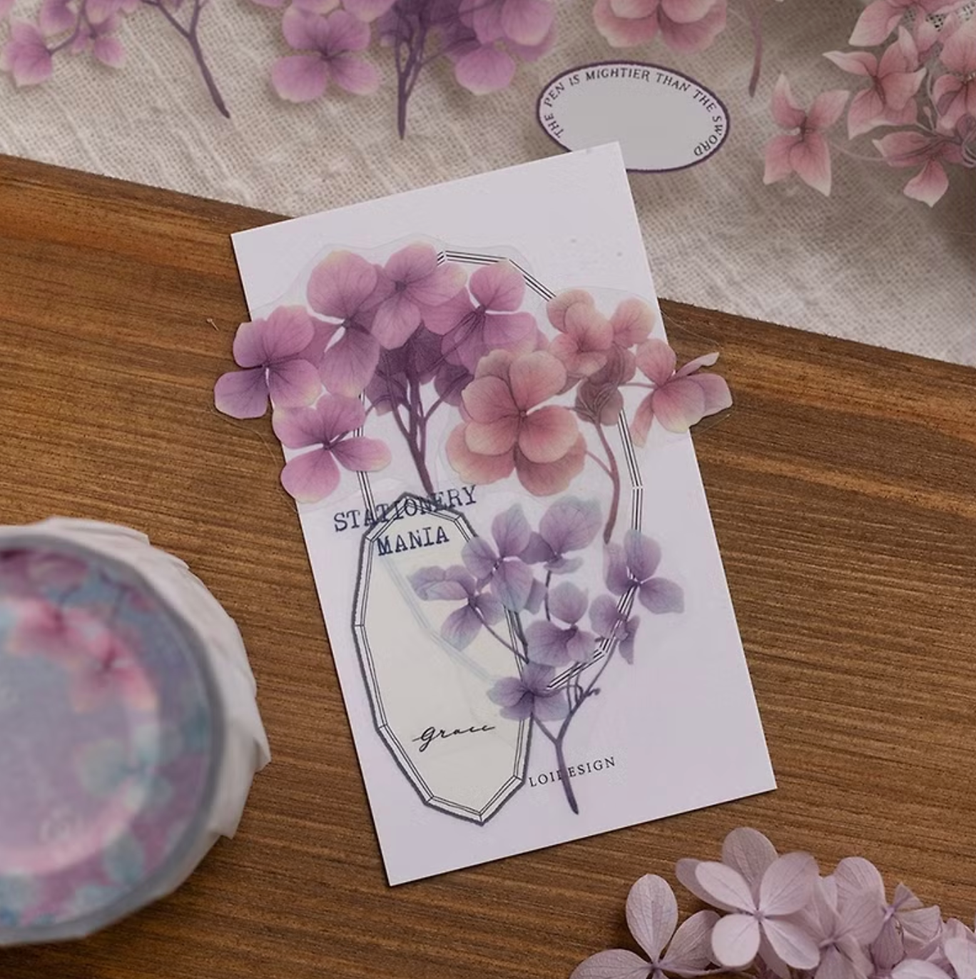 Loidesign PET Tape - Preserved Flower