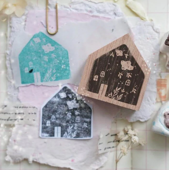 Black Milk Project Rubber Stamp - Home Series