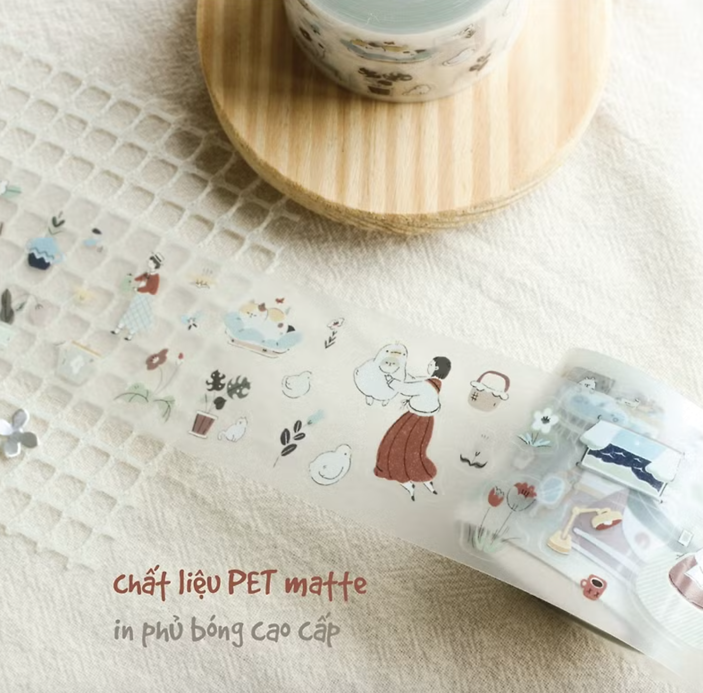 Teayou Kiss Cut PET Tape - Uchi no Neko