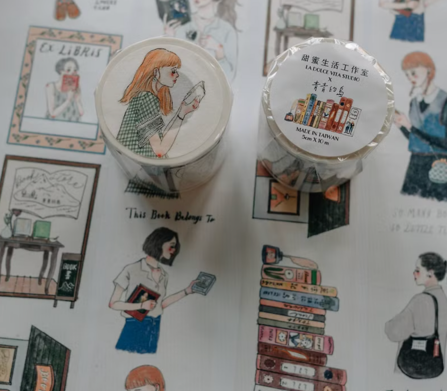 La Dolce Vita Washi Tape - Life in a Bookstore