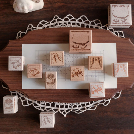 Bighands Rubber Stamp - Wanderlust in Dressing