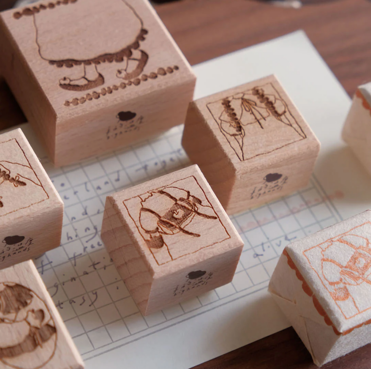 Bighands Rubber Stamp - Wanderlust in Dressing