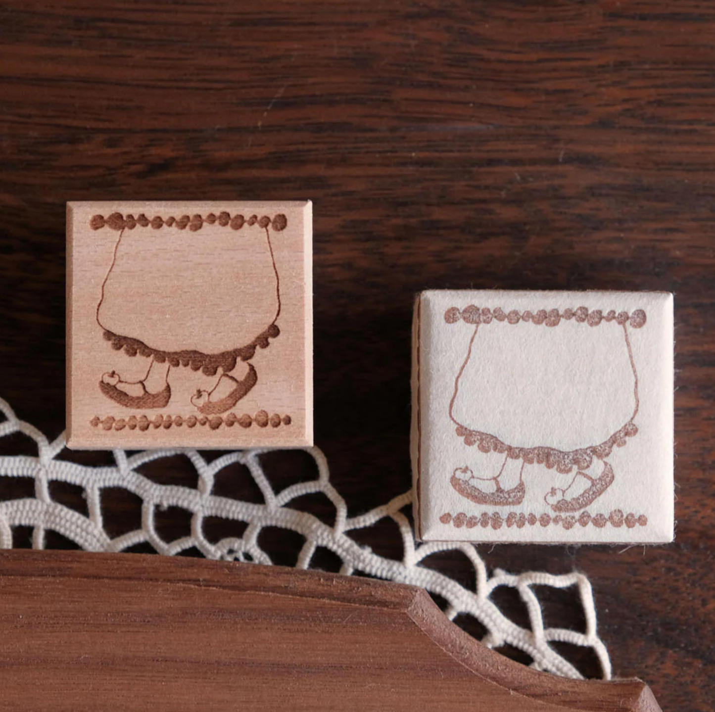 Bighands Rubber Stamp - Wanderlust in Dressing