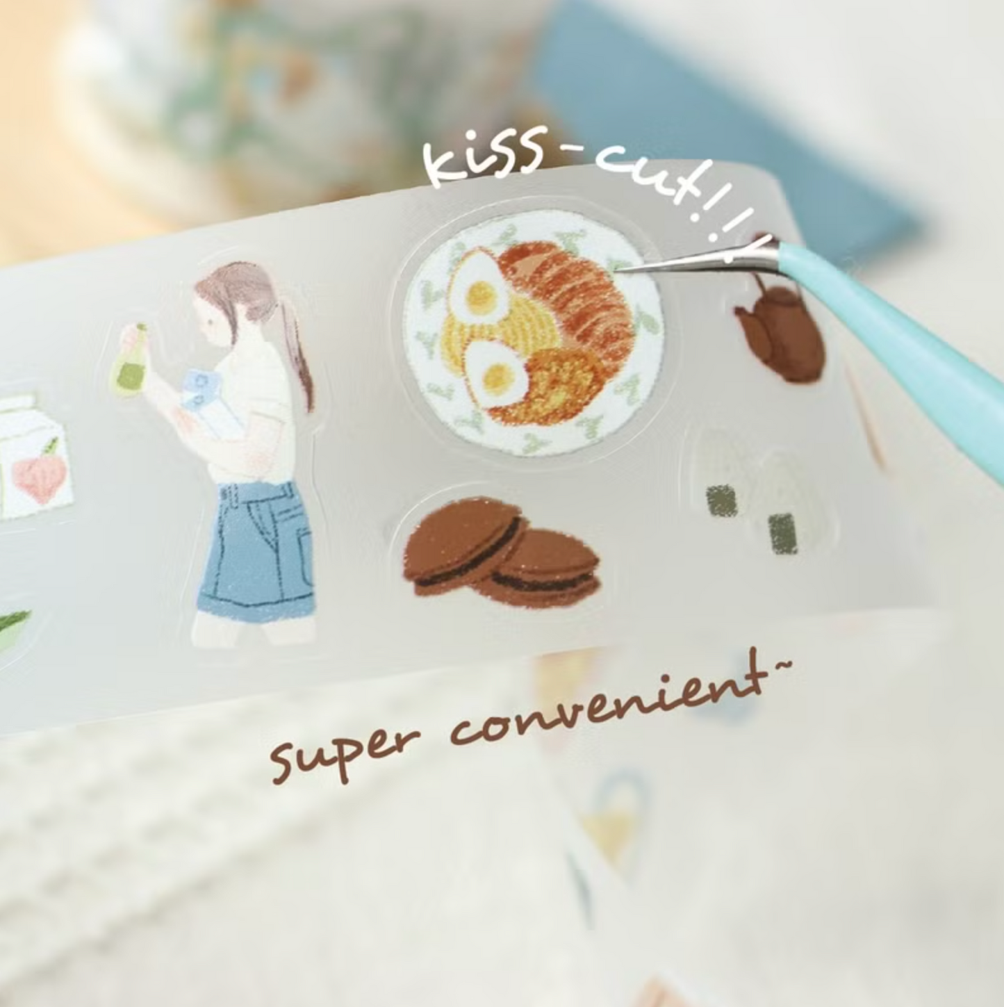 Teayou Kiss Cut PET Tape - Palette Life Vol 2