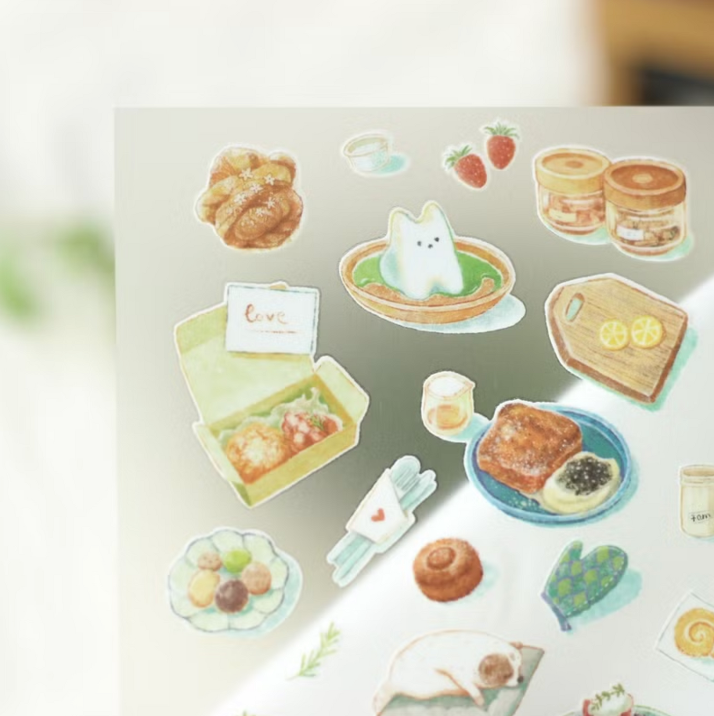 Teayou Transfer Sticker - Matcha Garden