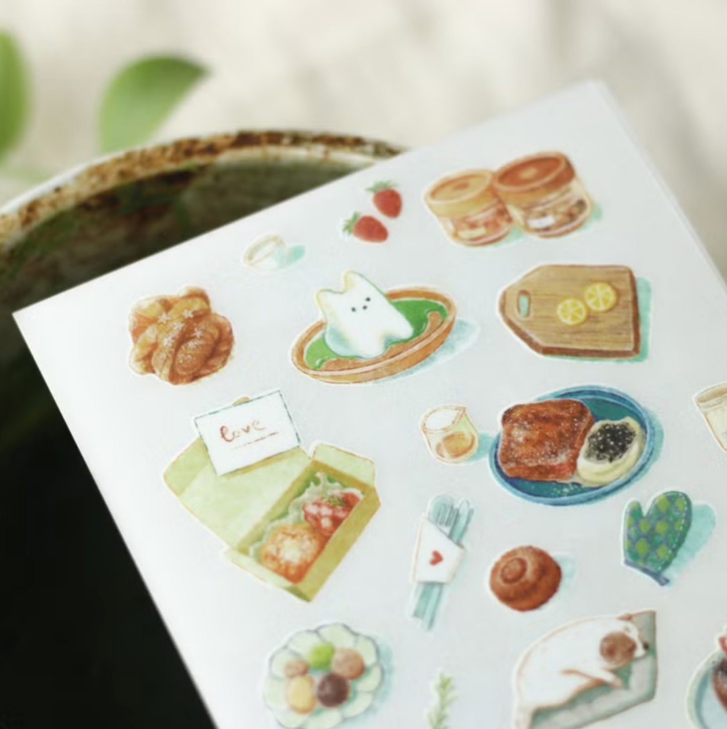 Teayou Transfer Sticker - Matcha Garden