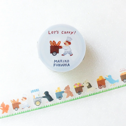 Cozyca Products / Mariko Fukuoka Clear Tape - Let's carry!