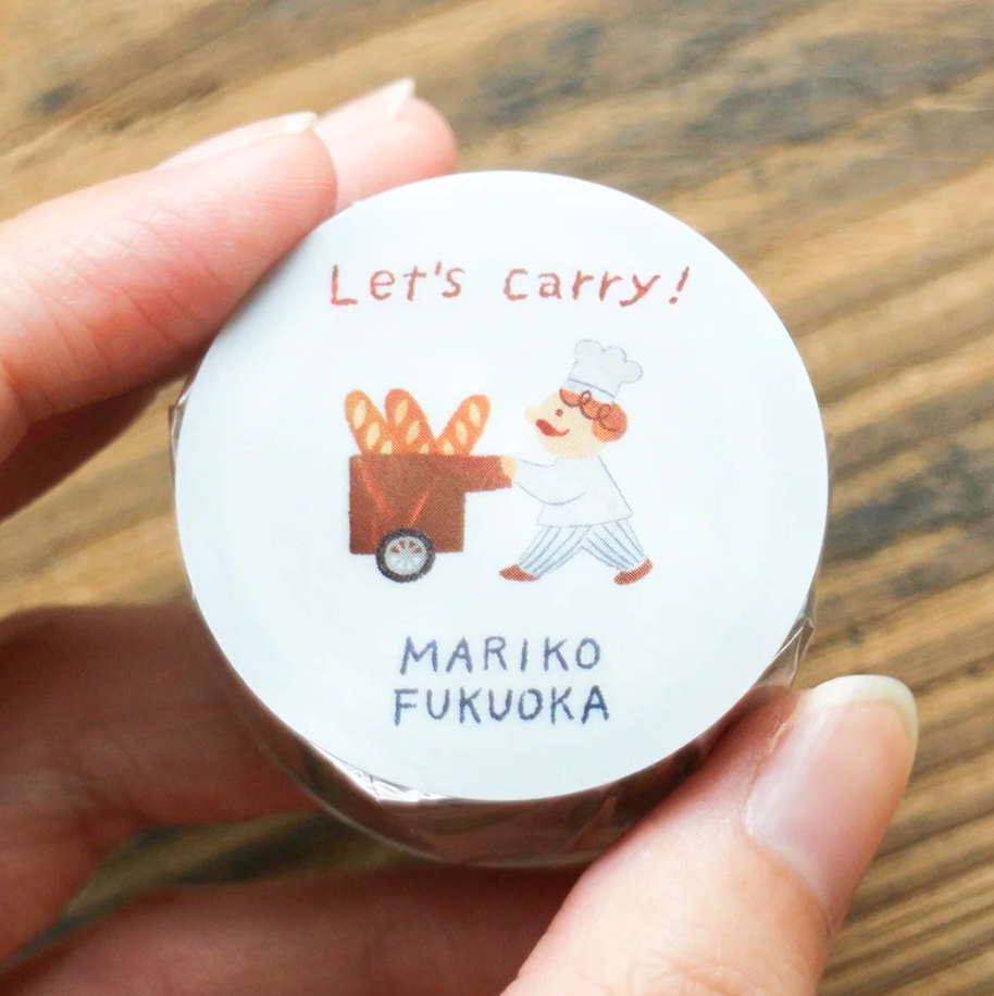 Cozyca Products / Mariko Fukuoka Clear Tape - Let's carry!