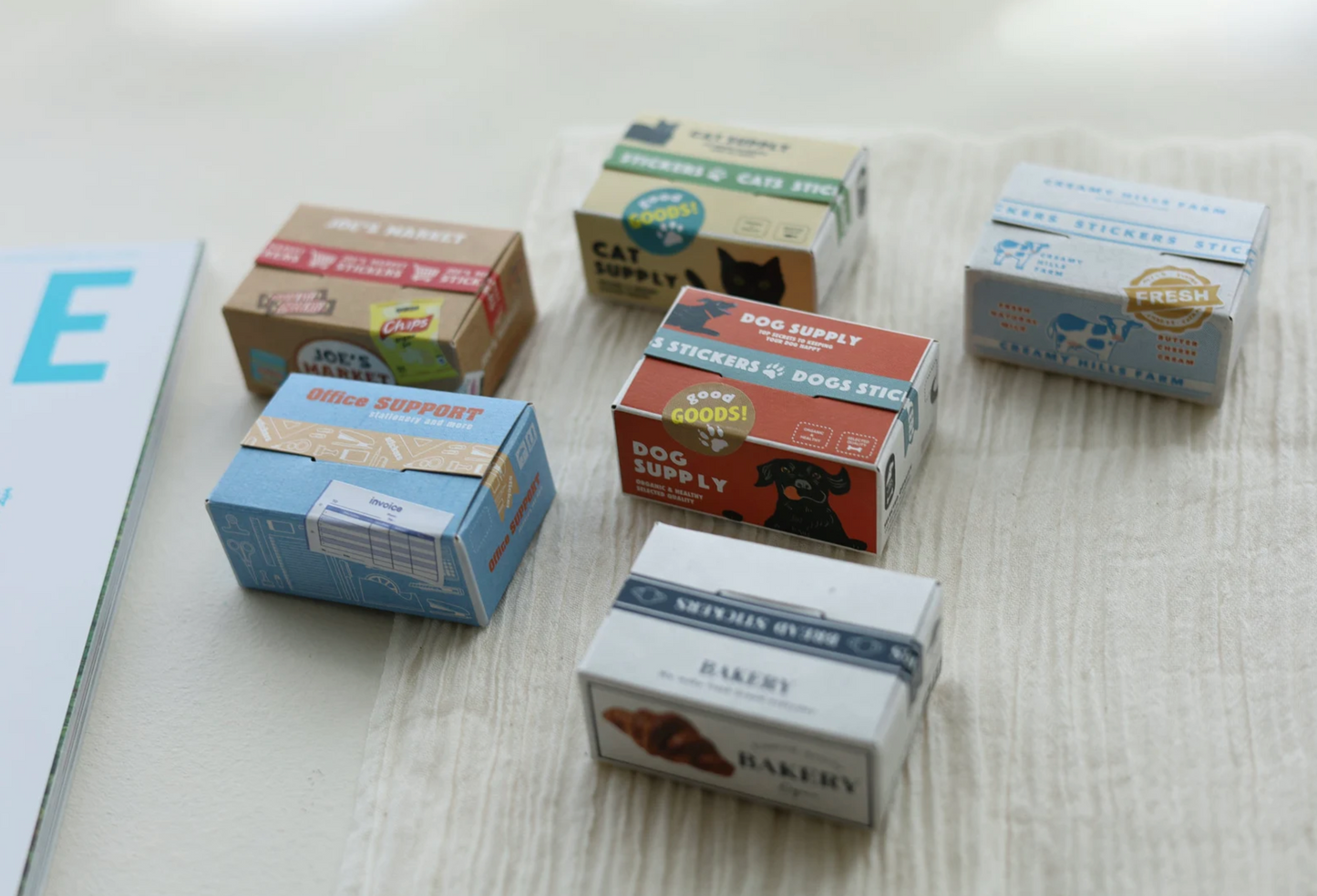 Greeting Life Inc. Hako Seal Mini Box of Sticker Sets