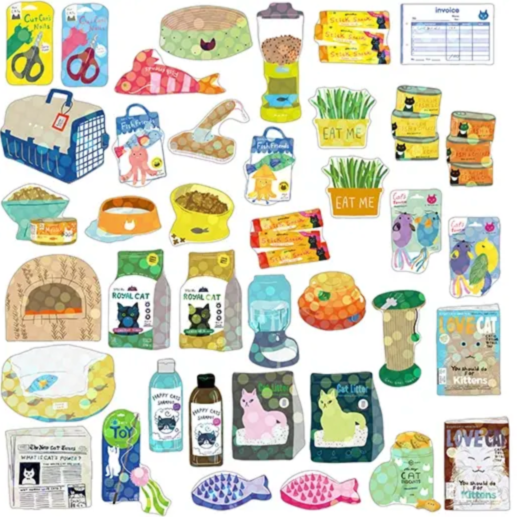 Greeting Life Inc. Hako Seal Mini Box of Sticker Sets