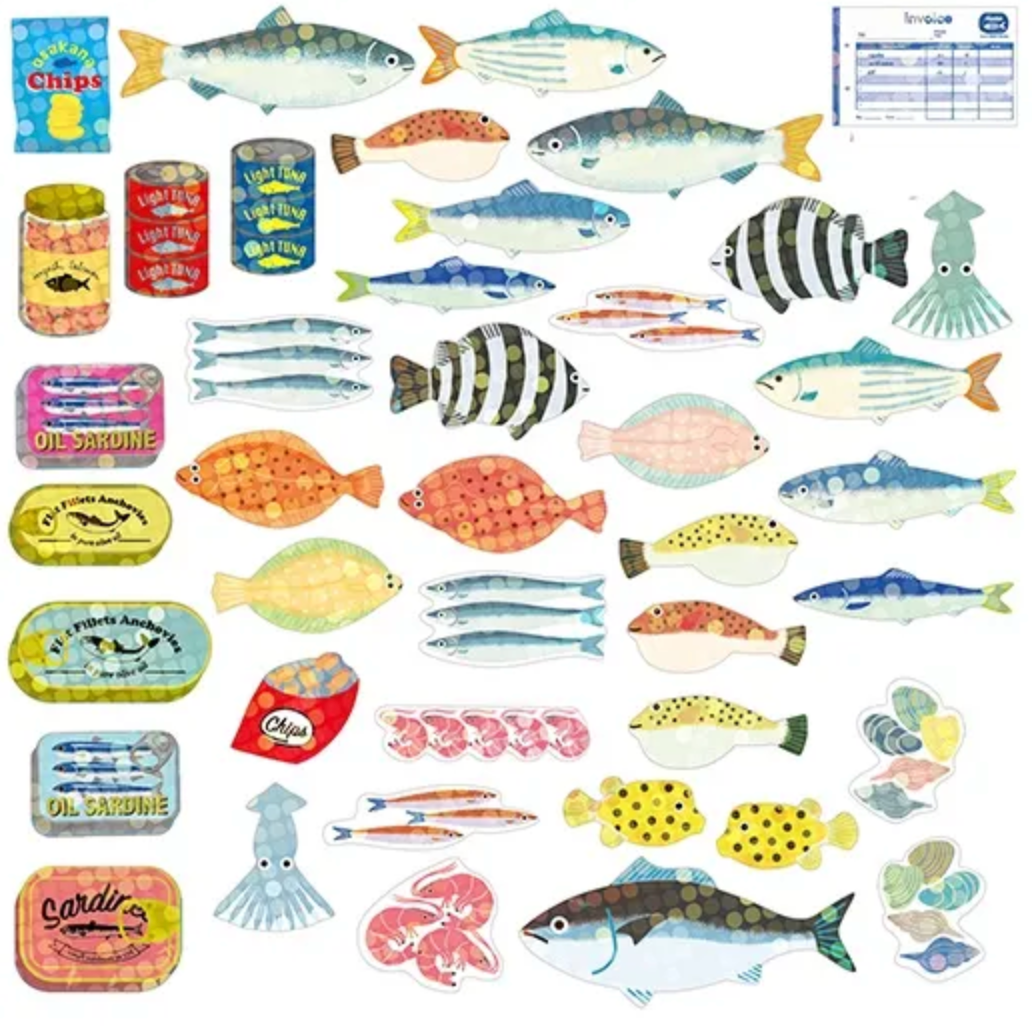 Greeting Life Inc. Hako Seal Mini Box of Sticker Sets