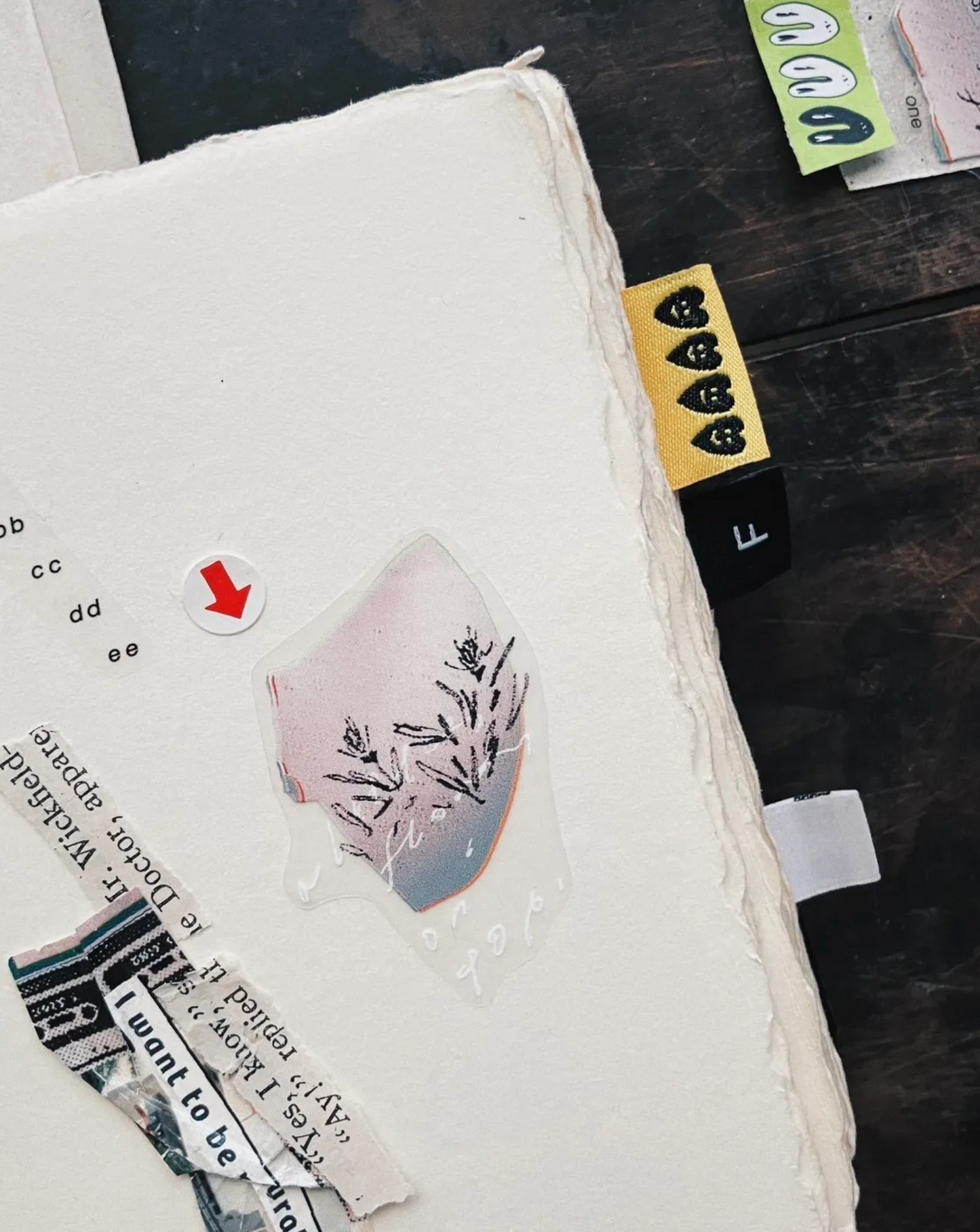 somesortof.fern PET Tape - Pieces of