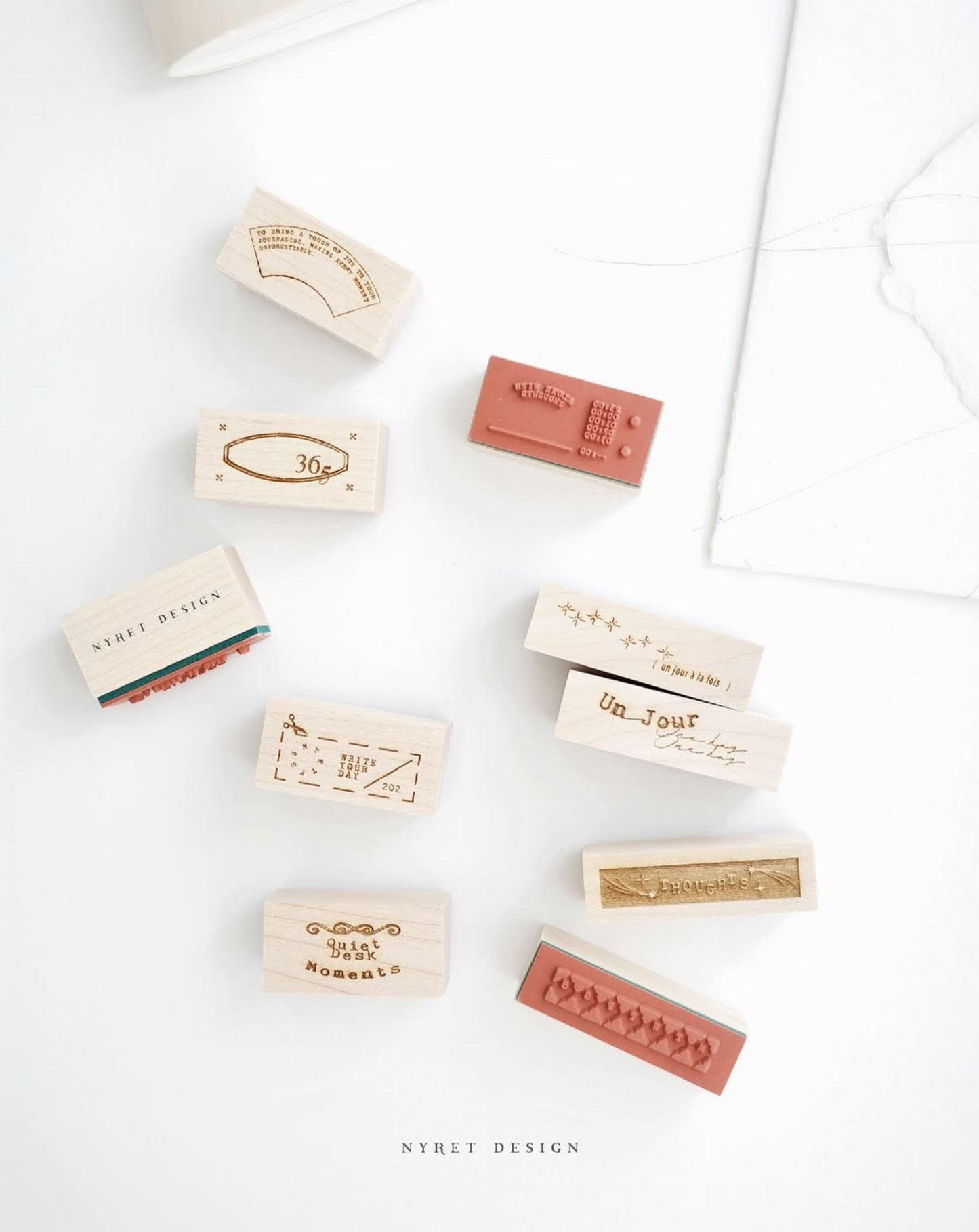Nyret Rubber Stamps - Vol 11 One Day