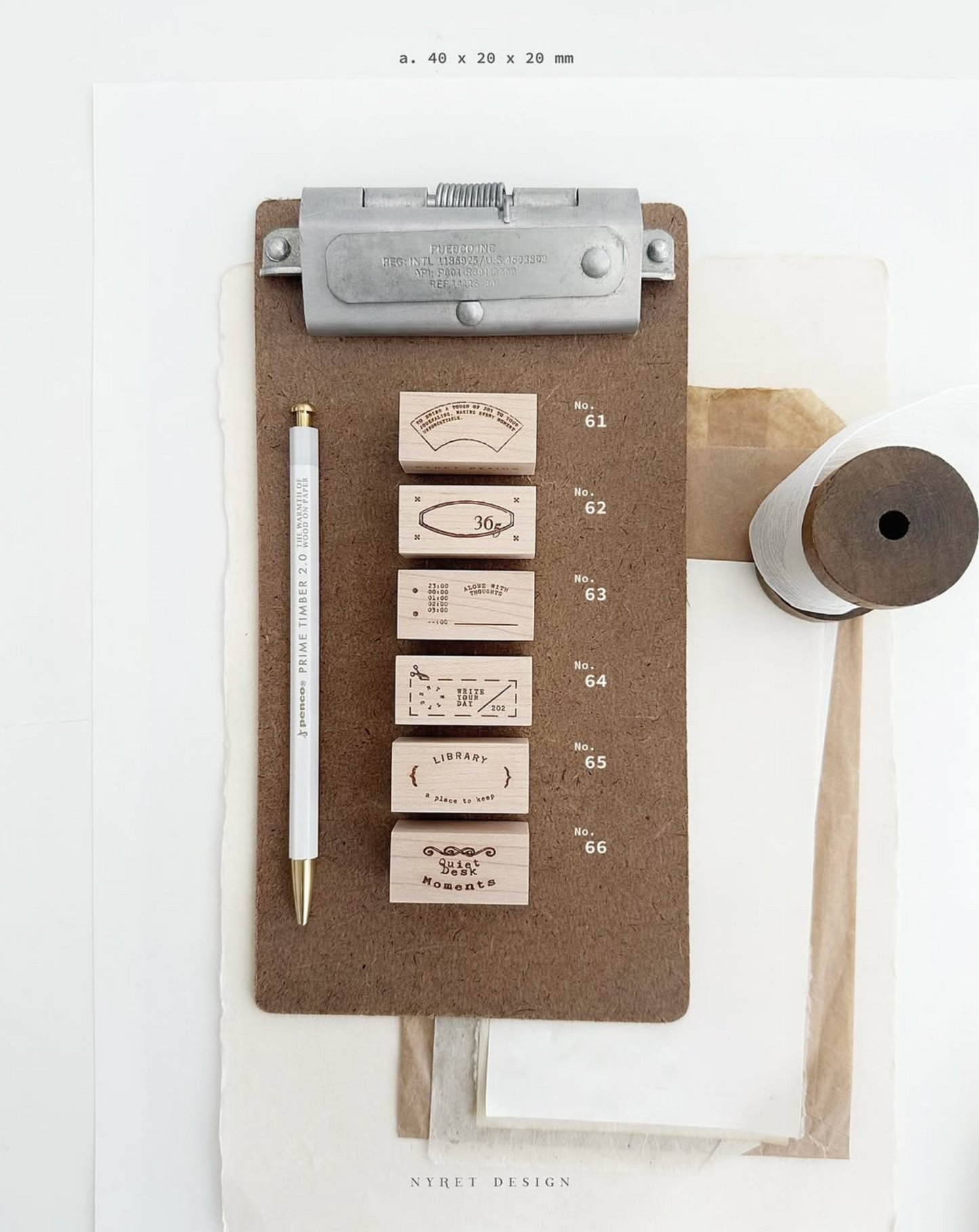 Nyret Rubber Stamps - Vol 11 One Day