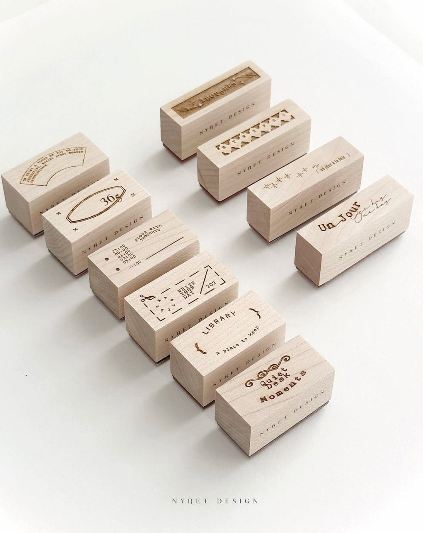 Nyret Rubber Stamps - Vol 11 One Day