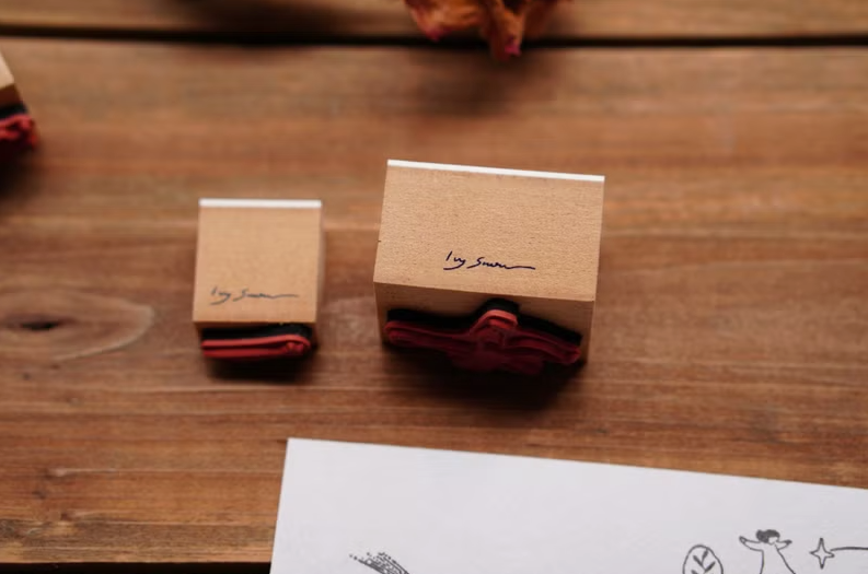 Ivy Snow Rubber Stamp - Shooting Star A