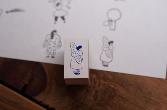 Ivy Snow Rubber Stamp - Bread Day