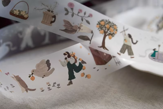 Ivy Snow PET Tape - Lemon Tree