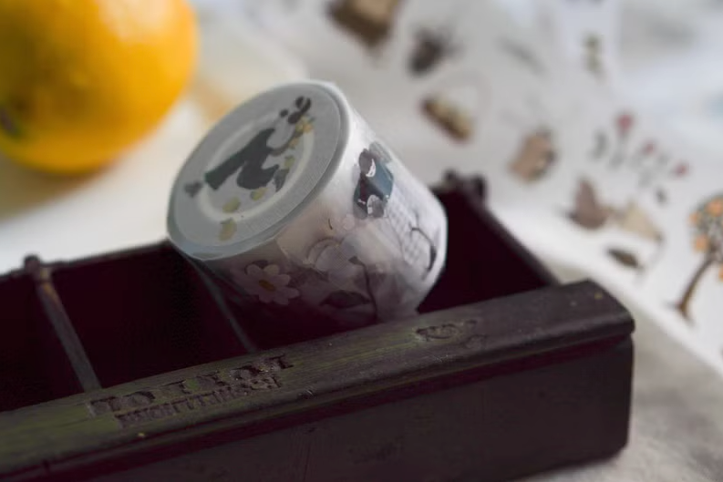 Ivy Snow PET Tape - Lemon Tree