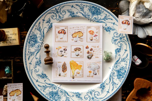 OURS Studio Sticker Sheets - Mushroom Recipe