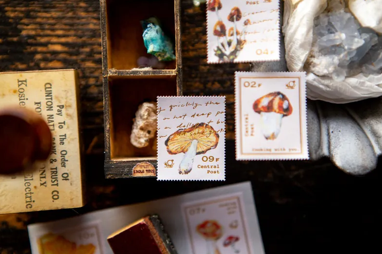 OURS Studio Sticker Sheets - Mushroom Recipe