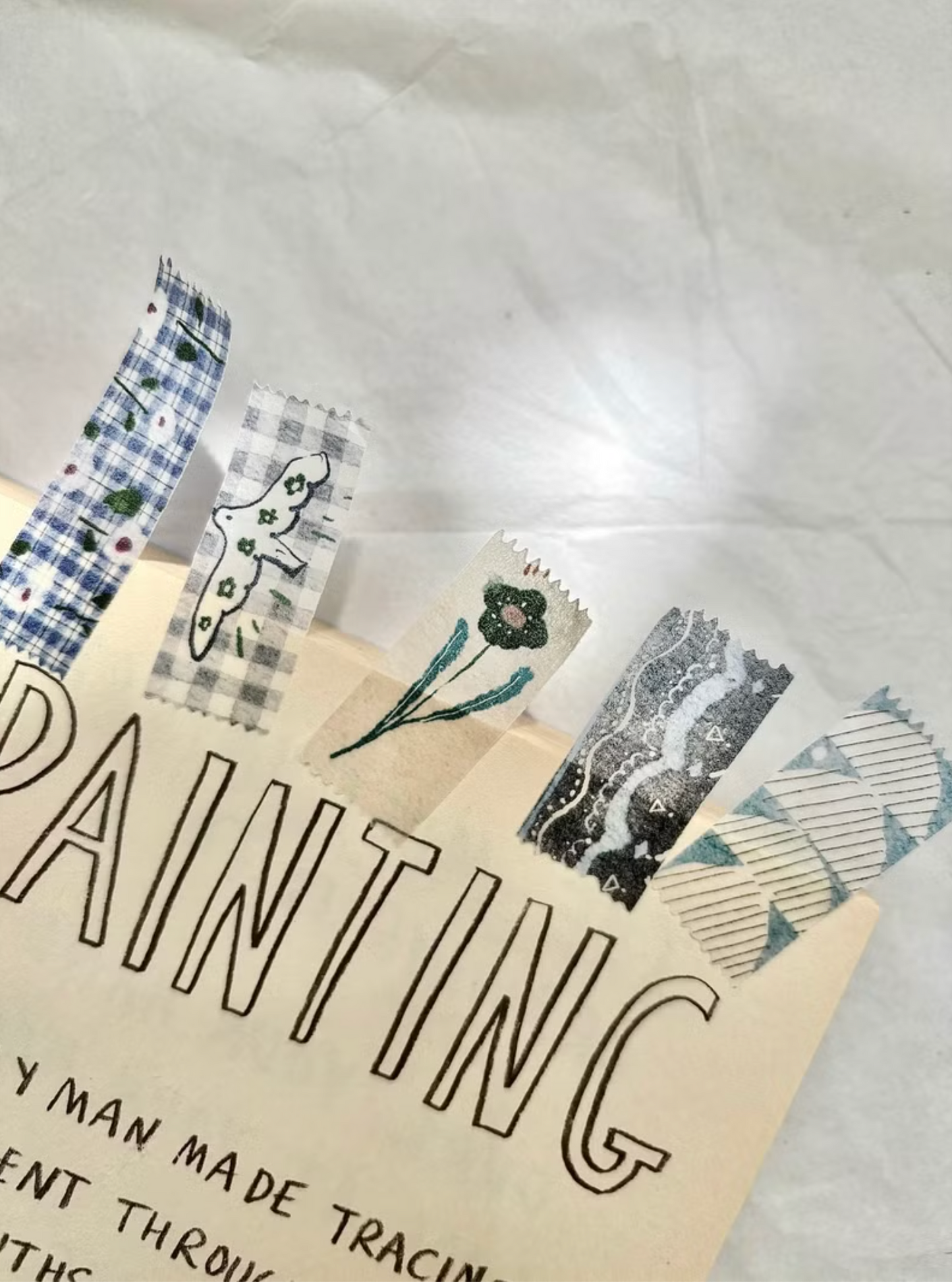 Pion Die-cut Washi Tape - Ten Parts