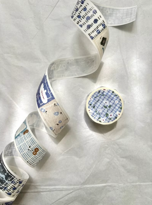 Pion Die-cut Washi Tape - Ten Parts