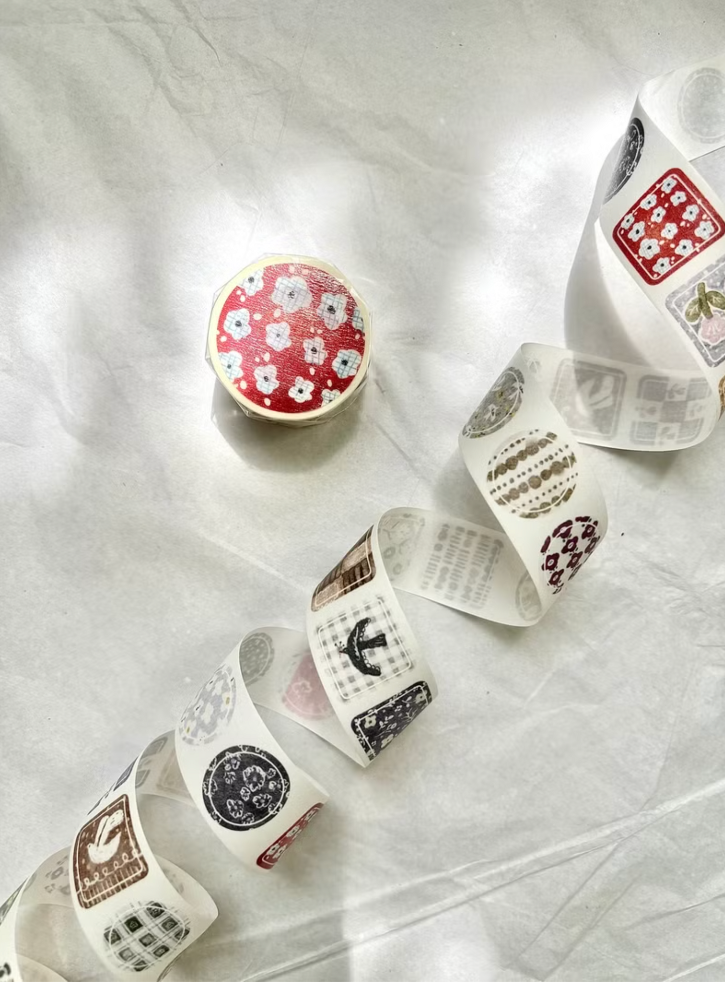 Pion Die-cut Washi Tape - Coaster