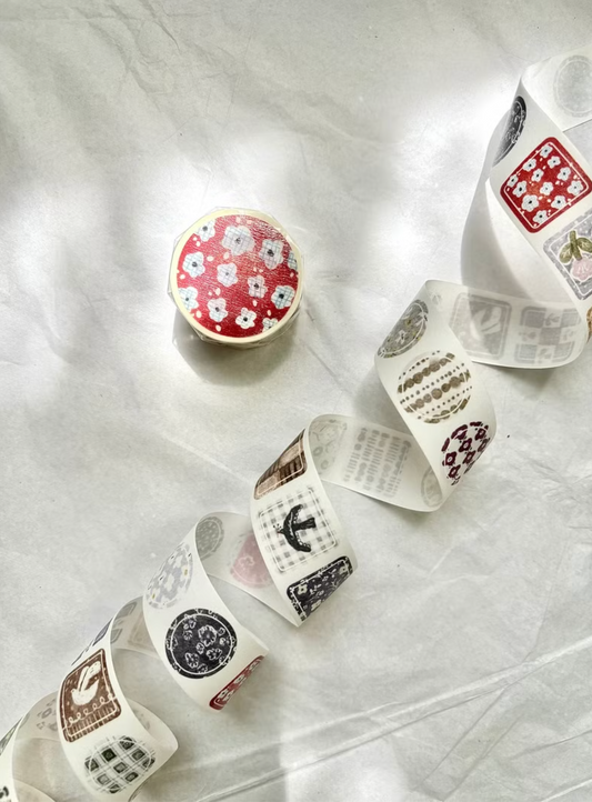 Pion Die-cut Washi Tape - Coaster