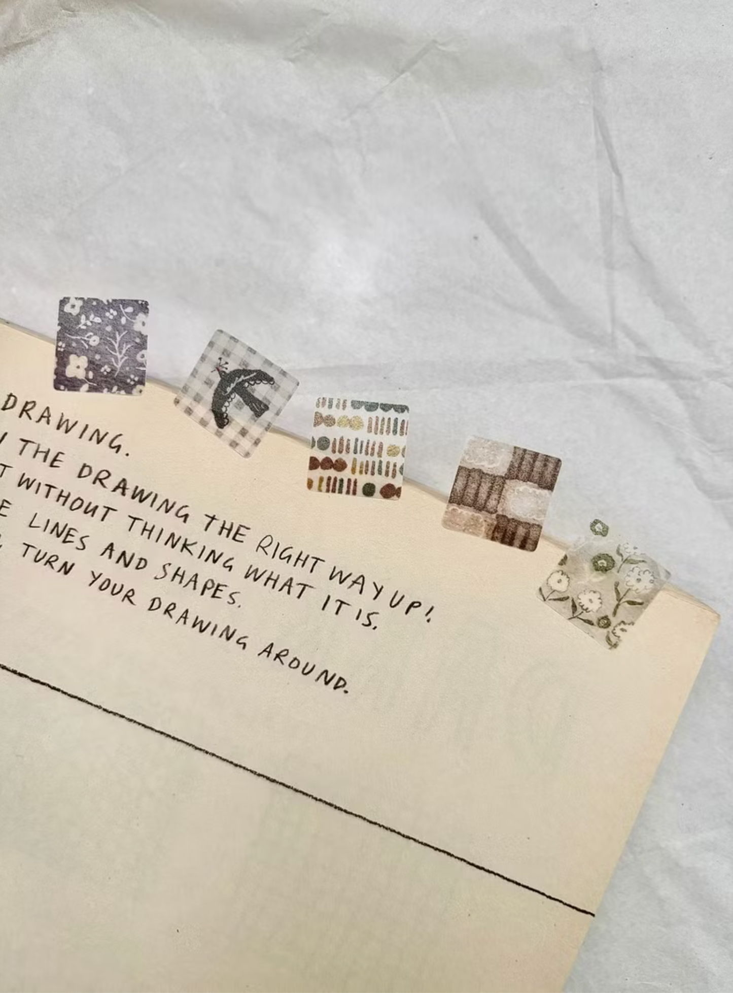 Pion Die-cut Washi Tape - Coaster