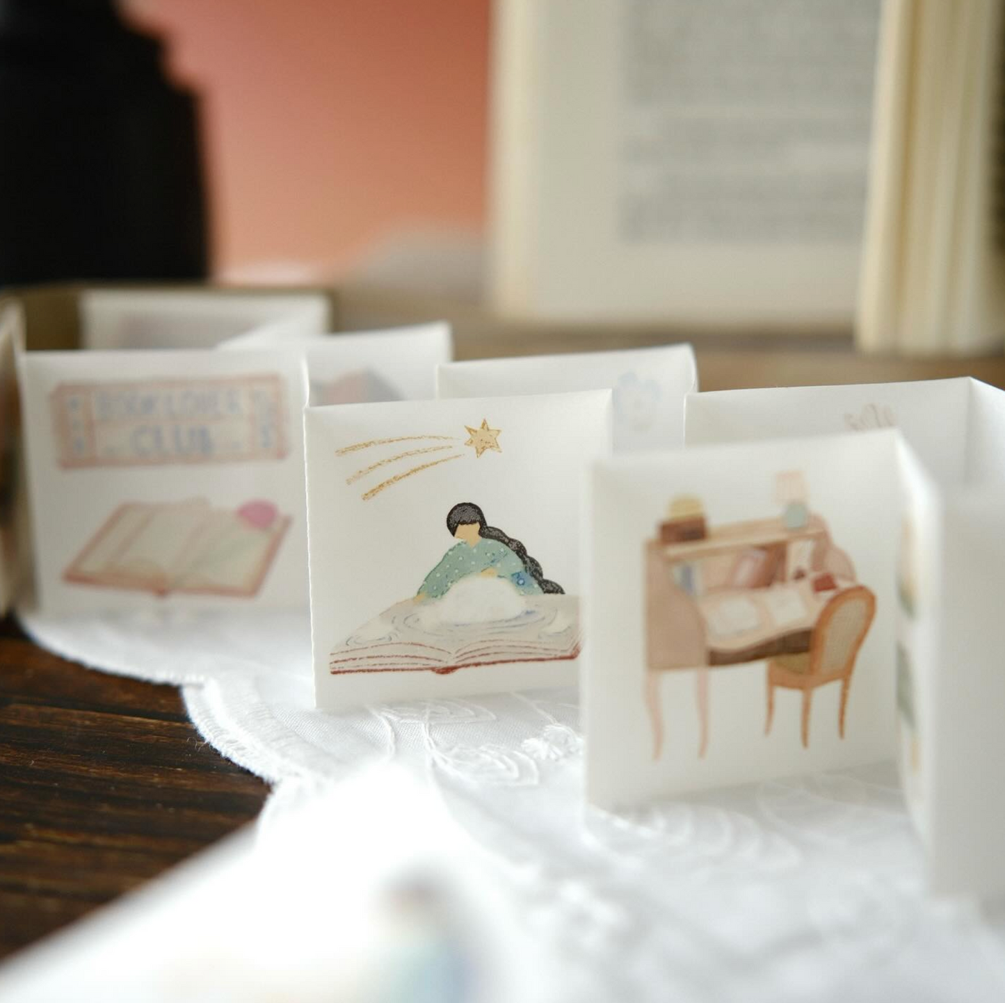 Teayou Kiss Cut Sticker Book - The Enchanted Library