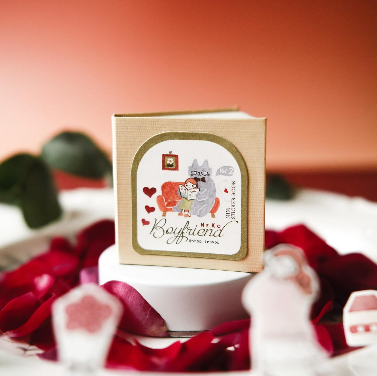 Teayou Kiss Cut Sticker Book - Neko Boyfriend Vol. 2