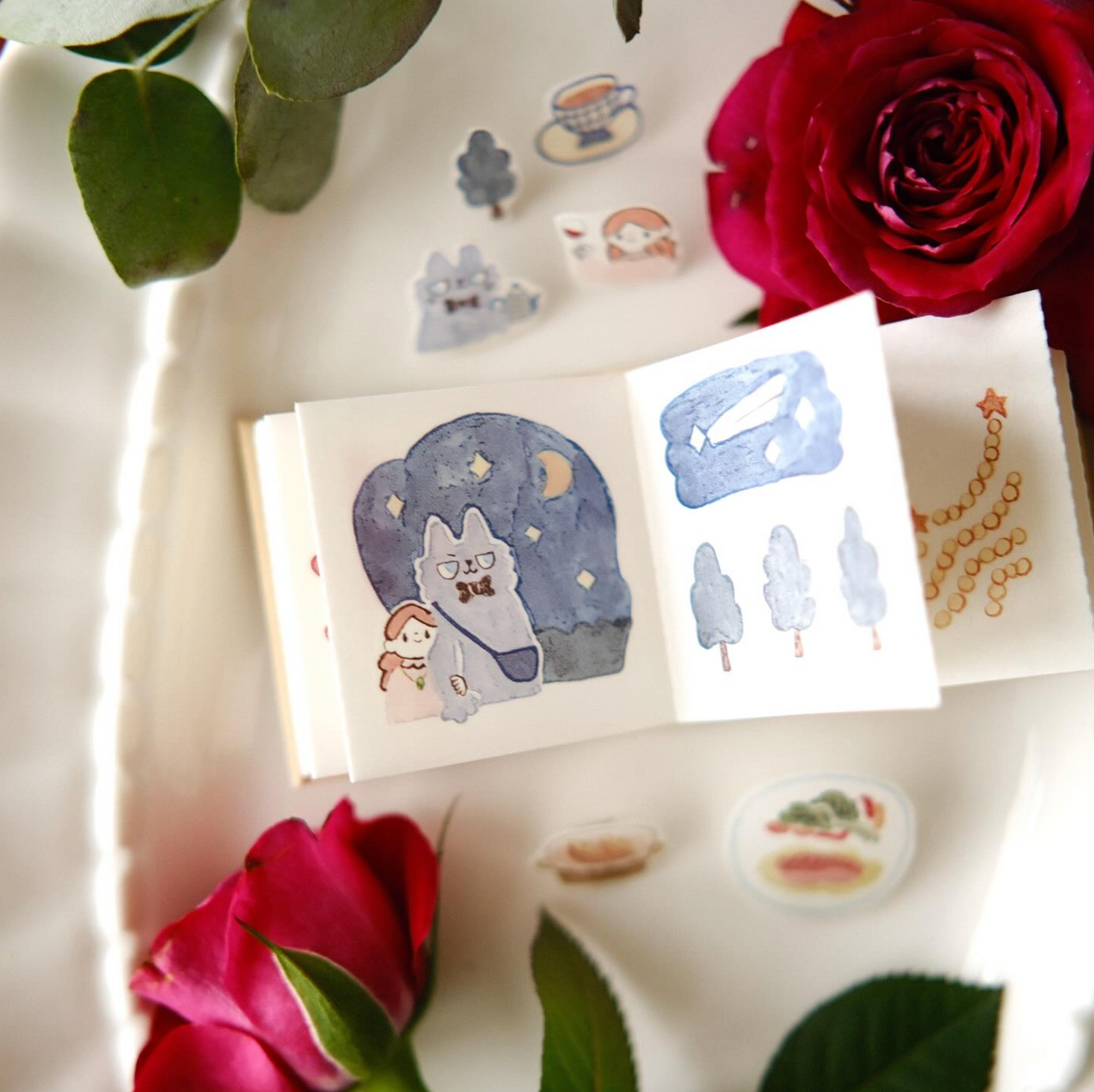 Teayou Kiss Cut Sticker Book - Neko Boyfriend Vol. 2