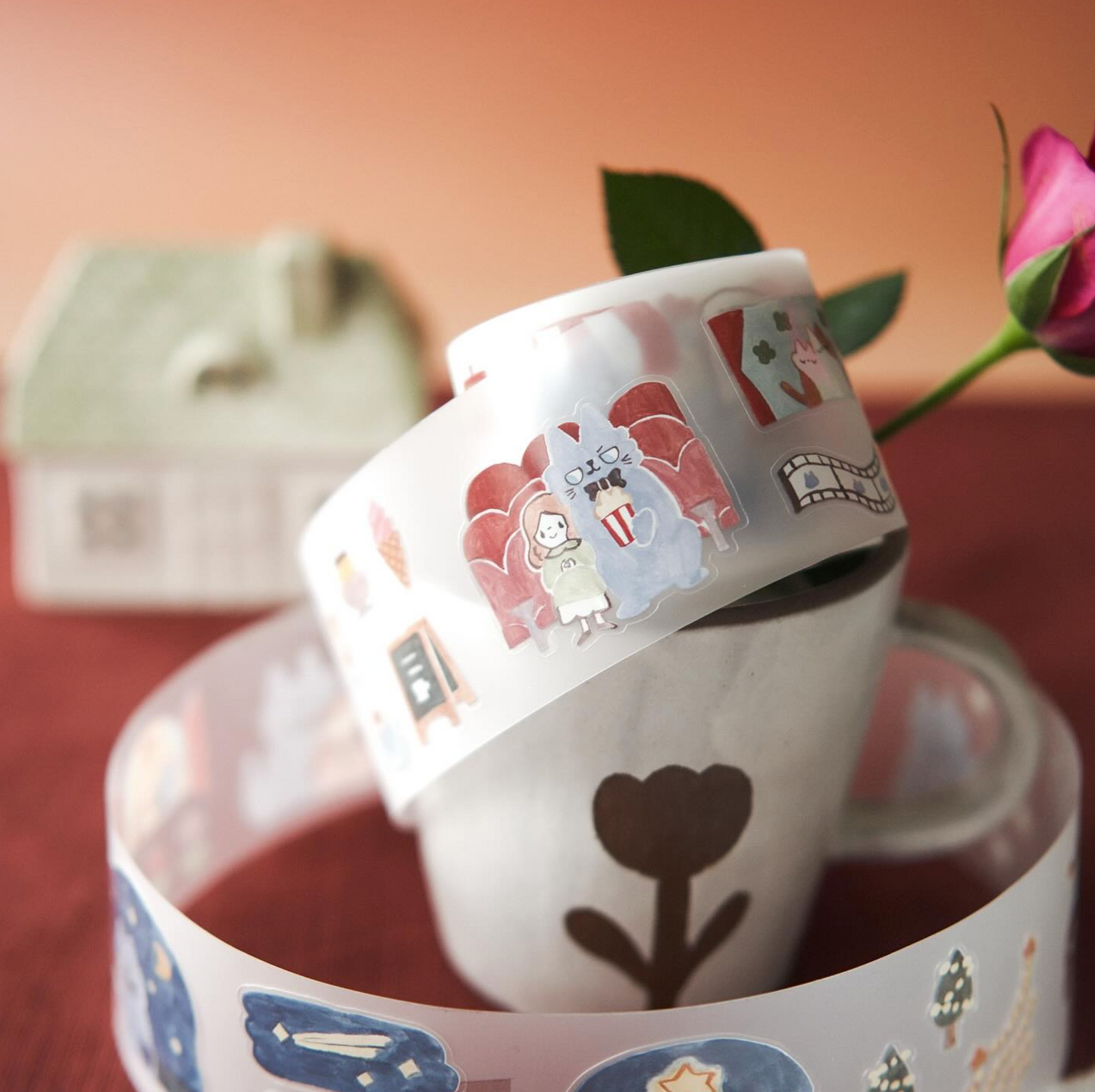 Teayou Kiss Cut PET Tape - Neko Boyfriend Vol. 2