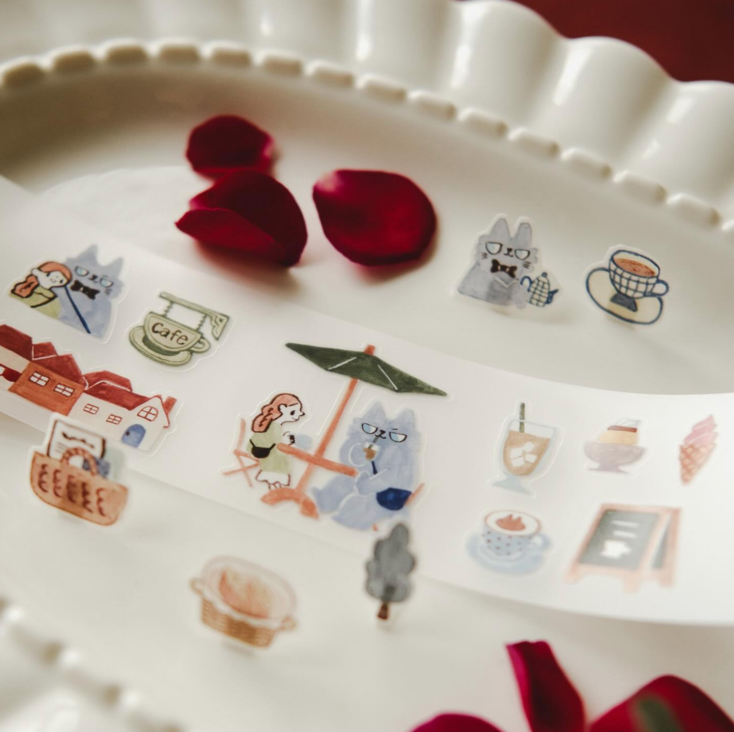 Teayou Kiss Cut PET Tape - Neko Boyfriend Vol. 2