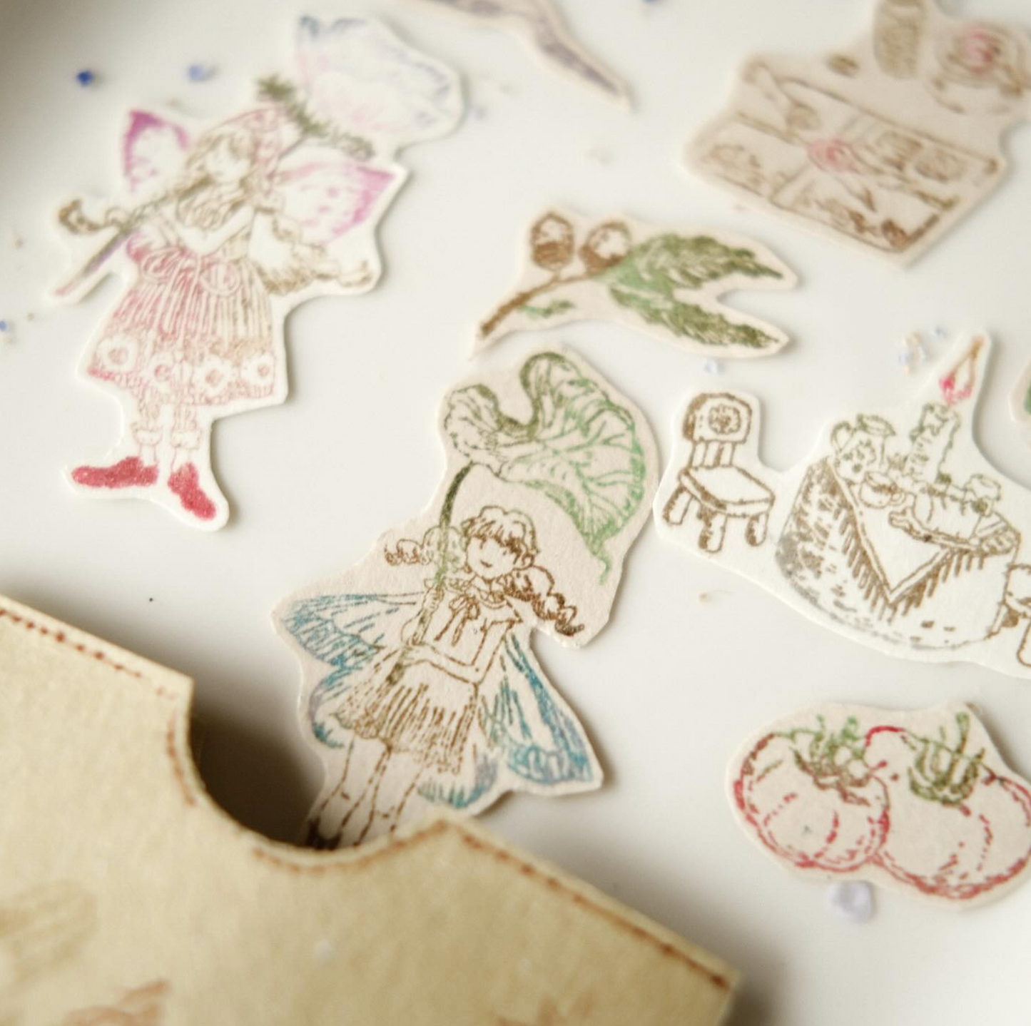 Teayou Crystal seal Clear Stamp Set